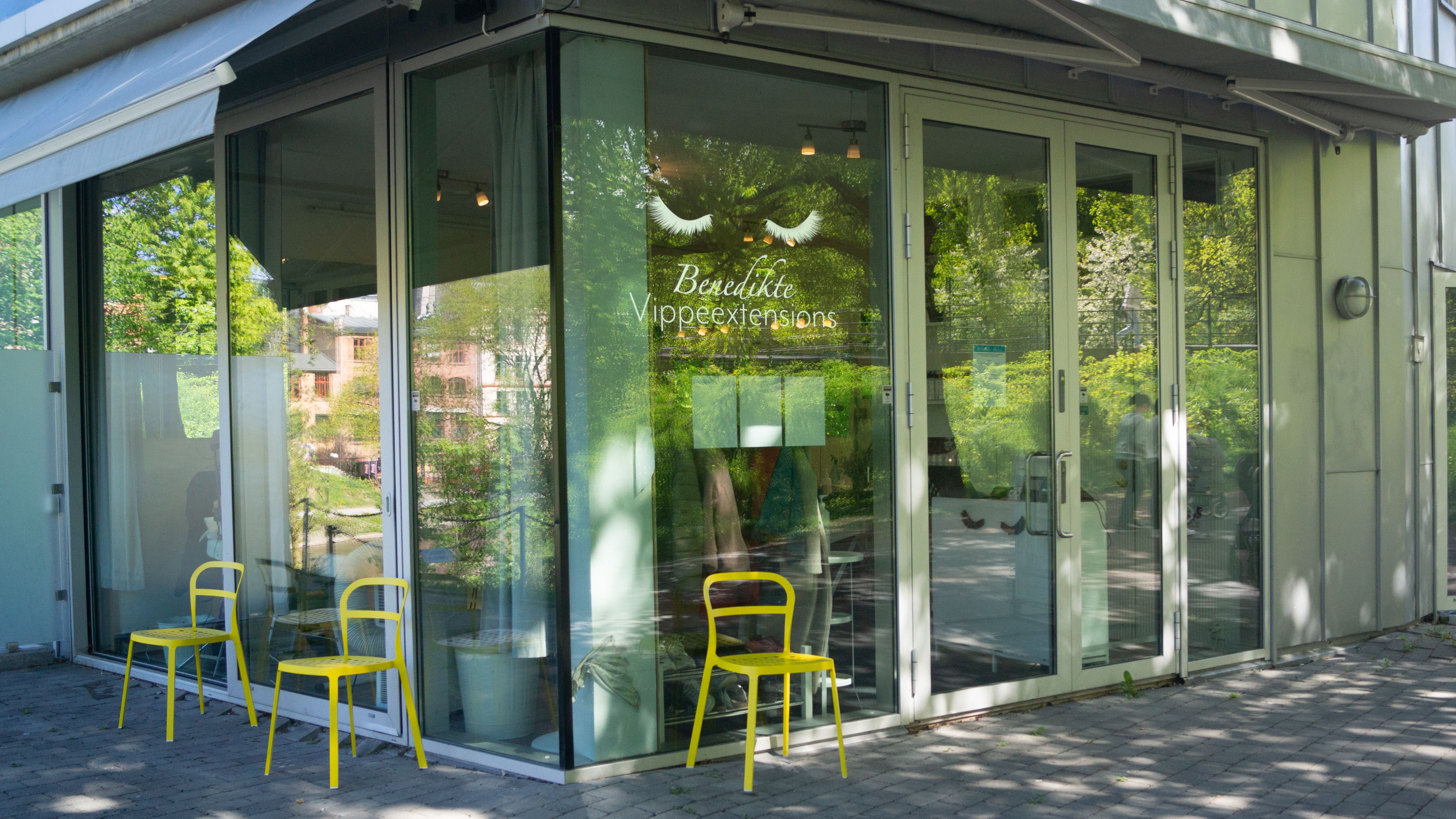 Fasaden til Benedikte Vippeextensions Grünerløkka